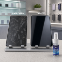 Protecteur d'écran liquide de qualité industrielle A1, nano micro-silice, essence céramique invisible modifiée anti-rayures, Guangdong