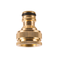 Adaptateur de robinet en laiton 1/2 \ "3/4 \" pour l'irrigation du jardin Pistolet à eau à connexion rapide pour machine à laver Joint de mamelon standard pour