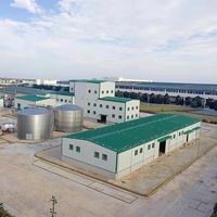 Taller Moderno con Estructura de Acero Prefabricada de Gran Luz y Almacén Industrial con Estructura de Acero