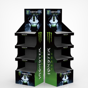 Quảng Cáo Uống bia chai rượu vang nước sản phẩm Pop giấy hiển thị sàn đứng sóng hiển thị các tông kệ cho các cửa hàng - Product Image 1