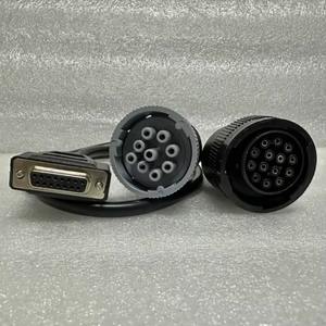 Pièces détachées pour excavatrices, outil de diagnostic Perkins 27610402, adaptateur de communication pour testeur de panne de moteur de machine en aluminium blanc 1 - Product Image 4