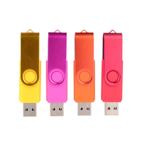 Clé USB rotative OTG Type-C, lecteur flash USB 128 Go 64 Go 32 Go 16 Go 8 Go 4 Go, clé USB 3.0 2.0 pour appareil Type-C