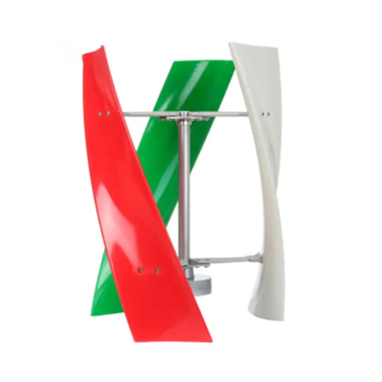 5kw industrial 500 watts axis 220v 48v kit vawt turbines charger tilting up tower vertical wind turbine