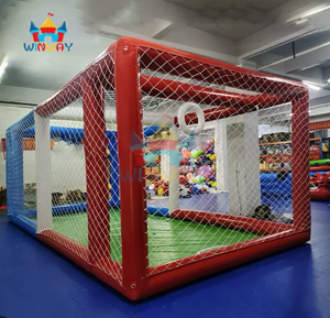 Campo de Entrenamiento Inflable de Fútbol de Drones de PVC Comercial Personalizado, Cancha de Juego Inflable Multijugador para Interiores y Exteriores - Product Image 2