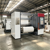 Machine de découpe et de rembobinage industrielle 1500 mm avec tambour à refroidissement par eau et cisaillement haute vitesse pour feuilles de PVC épaisses