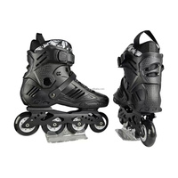 Patins à roulettes en ligne réglables à 4 roues personnalisés 2024 pour adultes, niveau professionnel, chaussures de slalom, roues en PU, châssis en aluminium, pour hommes