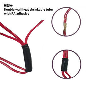HESA Tube thermorétractable semi-rigide à double paroi Tube thermorétractable adhésif en plastique pour véhicules à énergie nouvelle Service de coupe personnalisé - Product Image 4