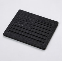 Écussons en cuir véritable avec logo OEM en relief à coudre pour jeans, étiquettes en cuir PU avec gaufrage pour vestes et sacs