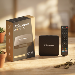 Wholesale XS97 SMART <b>Android</b> <b>TV</b> <b>Box</b> 10bit HDR Quad-Core Mali-G31 64bit Set-Top <b>Box</b> Affordable Price - Product Image 1