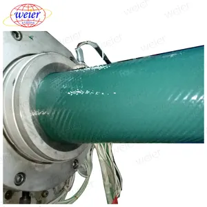 NEW high pressure đường kính lớn TPU cao su nằm phẳng chữa cháy ống hose sản xuất đùn line máy làm