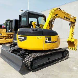 Compacto y flexible 90% nuevo Japón Komatsu PC78US mini excavadora usada 7ton pc78 excavadora de segunda mano en stock - Product Image 3