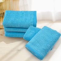 Lot de 21 serviettes absorbantes 100% coton 33*70cm Serviettes de toilette pour adultes de couleur unie pour la maison Quotidien Logo personnalisable