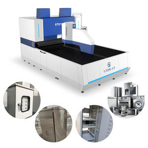 Centro di Piegatura Automatico per Pannelli Industria 4.0 con Sistema di Cambio Utensile Robotico - Product Image 1