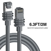 Câble de Remplacement Starlink Génération 3 (V4) Internet Satellite Haute Vitesse Fibre Monomode RJ45 Neuf Emballage d'Origine Cuivre