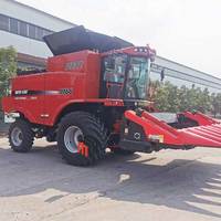 Grande Moissonneuse-batteuse agricole automotrice sur chenilles pour ensilage de fourrage et maïs, 4, 6, 8, 9 rangs, Prix