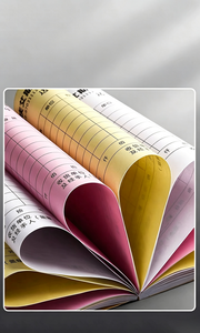 Carnet <span class=keywords><strong>de</strong></span> factures et <span class=keywords><strong>de</strong></span> reçus pré-numéroté sans carbone personnalisé en gros avec couverture en rouleau <span class=keywords><strong>de</strong></span> kraft - Product Image 6