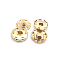 Boutons en laiton miniatures SAS 6-8 mm pour vêtements de poupée, boutons invisibles à pression, boucles de couture miniatures, accessoires de couture