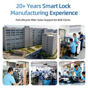 防水 Ttlock スマートコンビネーション南京錠キーレスデジタルロック USB 充電式電子キーパッドスマートロック アプリ制御付き - Product Image 5