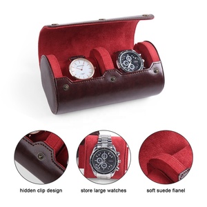 <span class=keywords><strong>OJR</strong></span> Herren-Uhrenrollen-Organizer, handgefertigte PU-Aufbewahrungsbox, Hersteller-Leder-Uhrenbox mit eleganter Verpackung - Product Image 3