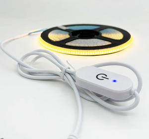 Tira de Luz <span class=keywords><strong>LED</strong></span> COB USB de 5V, 400 <span class=keywords><strong>LED</strong></span>/M Súper Brillante, Cortable y Flexible, Cinta Adhesiva para Decoración del Hogar DIY - Product Image 1