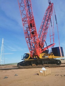 מנוף זחלי SCC5500A בעל כושר הרמה של 550 טון עם זרוע סריג, מנוף מסילה כבד לעבודות בנייה והרמה - Product Image 6