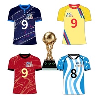 Europäische Fußball-Fan-Trikots im Portugal-Stil 2026 – Bedruckte, kurzärmelige, atmungsaktive Nationalmannschafts-Shirts für verschiedene Größen
