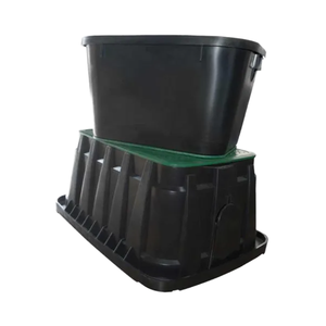 Vente directe usine : Boîtier de protection en plastique pour vanne de jardin, pour vanne à boisseau sphérique à entraînement par turbine, pour l'irrigation et l'agriculture - Product Image 1
