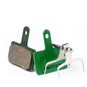 Plaquettes de frein à disque en céramique pour vélo en acier pour VTT Compatible avec Shimano Avid Hayes Magura Formula Système de frein à disque hydraulique - Product Image 1
