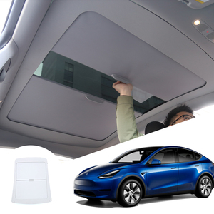 Accessoires d'intérieur de voiture pare-soleil/<span class=keywords><strong>rideau</strong></span> de parasol <span class=keywords><strong>pour</strong></span> toit ouvrant <span class=keywords><strong>pour</strong></span> Tesla Model Y 2021 2022 2023 - Product Image 3
