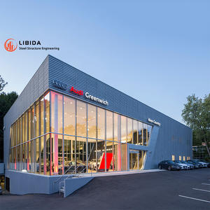 Design moderno 4s Showroom Multi piano centro commerciale autorizzato centro di servizio prefabbricato in acciaio edificio sala espositiva - Product Image 4