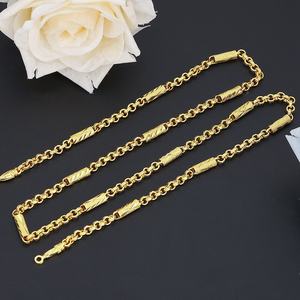 Cadena de Joyería de Latón Chapada en Oro para Hombre, Estilo Cubano, Venta al por Mayor de Fábrica JXX - Product Image 4