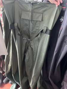 Fabrieksprijs Waterdichte Hippe Wader Broek Met Hoge Taille En Laars Pvc-Laag Stof Wader Padielaarzen - Product Image 5