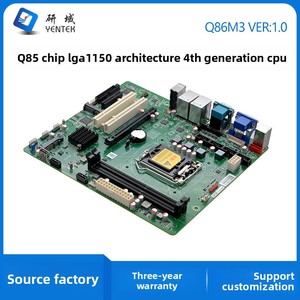 Q86M3 Industrial Control Motherboard 4. Generation Intel LGA1150 <span class=keywords><strong>DDR3</strong></span> SATA 16GB RAM Server Doppel-PCI/PCIe <span class=keywords><strong>3</strong></span>-Display Neu - Product Image 2