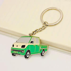 Porte-clés personnalisé en métal avec logo de marque, en alliage de zinc, pour cadeaux promotionnels - Product Image 4