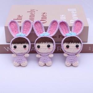 Hecho a mano de punto Adorable regalo de Pascua Crochet juguete hecho a mano Crochet <span class=keywords><strong>Doll</strong></span> - Product Image 3