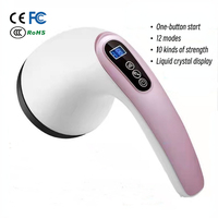 Máquina de adelgazamiento de cuerpo completo con vibración de percusión eléctrica de mano, masajeador de piernas de brazo inalámbrico, martillo de masaje