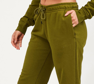 Meilleure vente Pantalon de survêtement décontracté de couleur unie à séchage rapide pour femmes de haute qualité Style avant plat respirant Vêtements d'extérieur pour le milieu - Product Image 3
