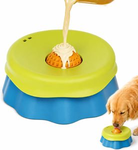 2026 Comedero Lento Lick Bowl de Silicona para Perros, Cuenco Duradero para Lamer, Juguete para Lamer para Comida Húmeda y Seca - Product Image 1
