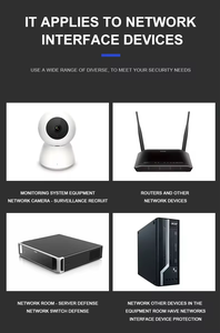 Parafoudre Ethernet Gigabit 24 canaux RJ45 avec boîtier métallique pour caméras IP, NVR et équipements réseau - Product Image 6