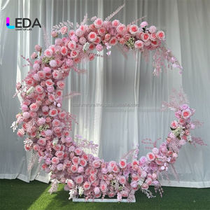 ฉากหลังงานแต่งงานรูปพระจันทร์สีขาว ดีไซน์ทันสมัย รุ่นใหม่ล่าสุดจาก LEDA Professional สำหรับตกแต่งงานอีเว้นท์ - Product Image 2