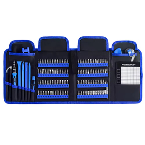Kit d'outils de réparation électronique professionnel OEM 142 en 1, tournevis en acier CR-V, chrome, plastique, pour iPhone, MacBook, bricolage - Product Image 5
