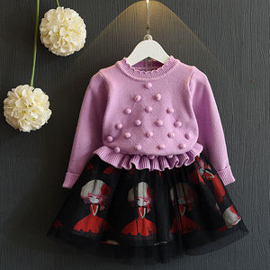 Vêtements pour enfants en ligne, pulls pour filles, ensembles de vêtements pour enfants mignons, provenant d'un fournisseur chinois - Product Image 3