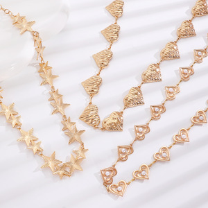 Chaînes de taille <span class=keywords><strong>en</strong></span> métal bohème tendance, <span class=keywords><strong>ceinture</strong></span> <span class=keywords><strong>en</strong></span> métal, bijoux <span class=keywords><strong>en</strong></span> métal pour robe de femme, chaînes dorées pour la taille, <span class=keywords><strong>ceinture</strong></span> pour le corps - Product Image 3