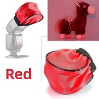 Diffuseur de flash externe pour appareil photo, boîte à lumière souple à fixation supérieure, diffuseur de flash multicolore hors appareil, housse en tissu fabriquée en Chine