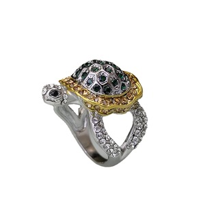 Anello a forma di tartaruga, accessori di moda dal design naturale per l'uso quotidiano - Product Image 5