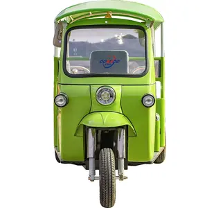Elektrikli tuk tuk üç tekerlekli bisiklet için yolcu ve kargo