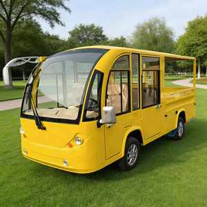 Véhicule touristique à énergie nouvelle utilisé pour les stations balnéaires/centre-ville/districts historiques Bus touristique électrique - Product Image 1