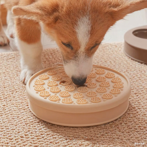 <strong>3</strong> in 1 Baking Mold Lick Mat <strong>Dog</strong> Enrichment Puzzle <strong>Bowl</strong> New Design <strong>Dog</strong> Slow <strong>Feeder</strong> with Lid - Product Image 5