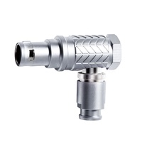 Connecteur de Serrage Push-Pull Auto-Bloquant Série B FHG 1B à Broches Mâles, Noyaux Personnalisables (2-30), OEM/ODM, Marque Personnalisée