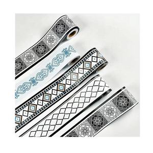 Vinile personalizzato <span class=keywords><strong>bordo</strong></span> impermeabile disegni carta da parati geometrica semplice carta da parati in Pvc 3d decorazioni <span class=keywords><strong>per</strong></span> la casa <span class=keywords><strong>per</strong></span> la decorazione della casa - Product Image 1